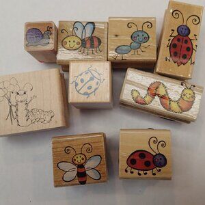 Bugs and Critters Stampers lot of 8